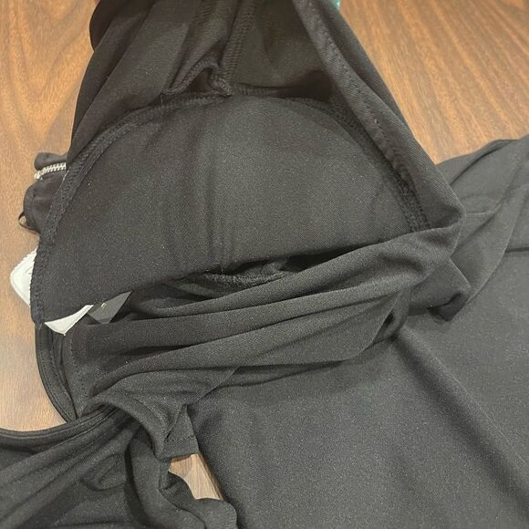 Michael Costello x REVOLVE Alessia Cut Out Dress in Black.Size XS - Picture 7 of 11